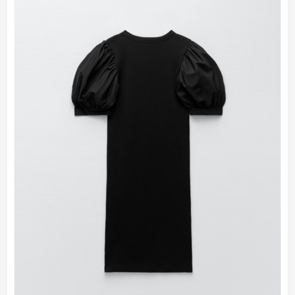 VOLUMINOUS SLEEVE DRESS - Picture 7 of 7